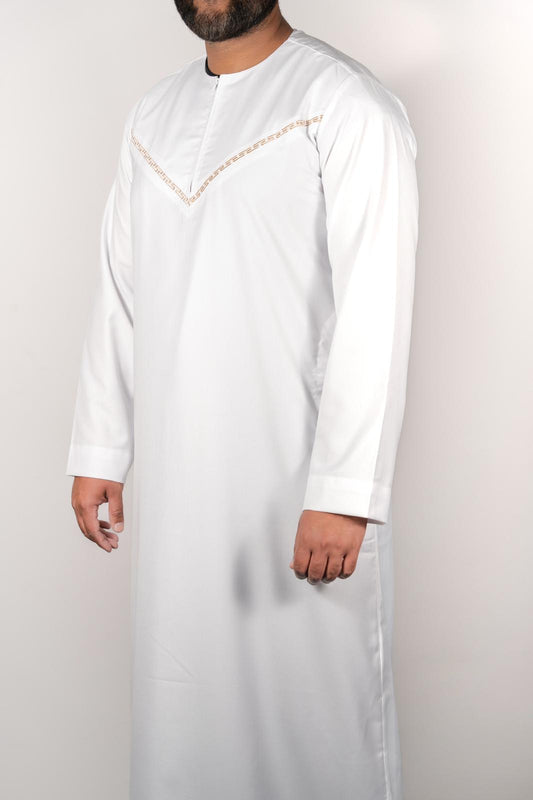 Omani Thobe - White